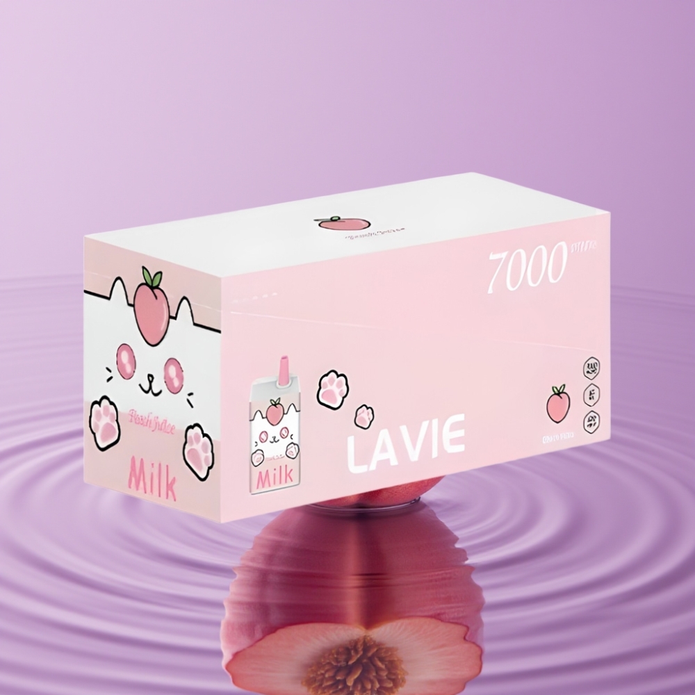 LAVIE Milk 7000 نَفث | 16مل عصير خوخ وحليب | 600mAh